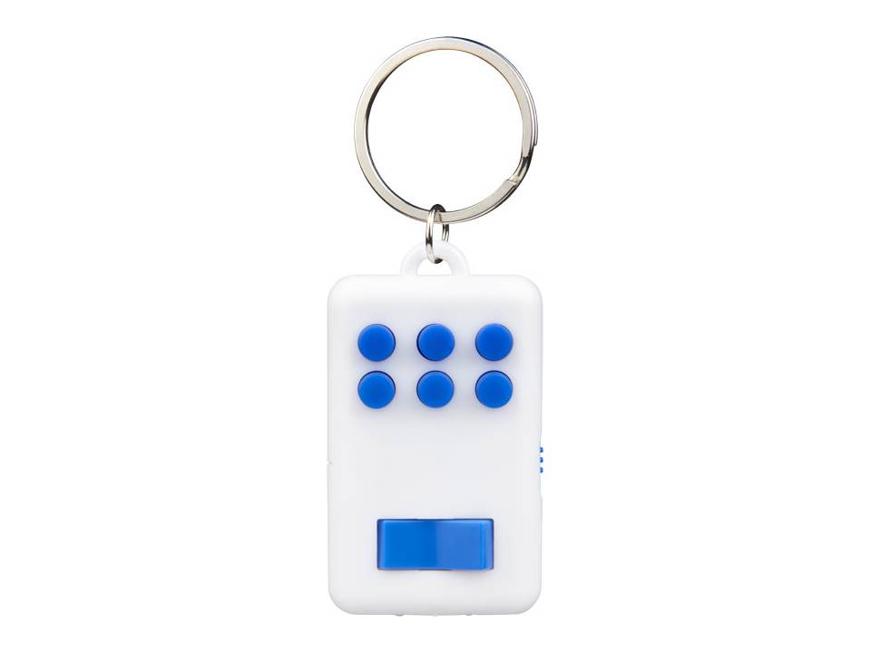 Porte-clés avec mini lampe flip and click 16