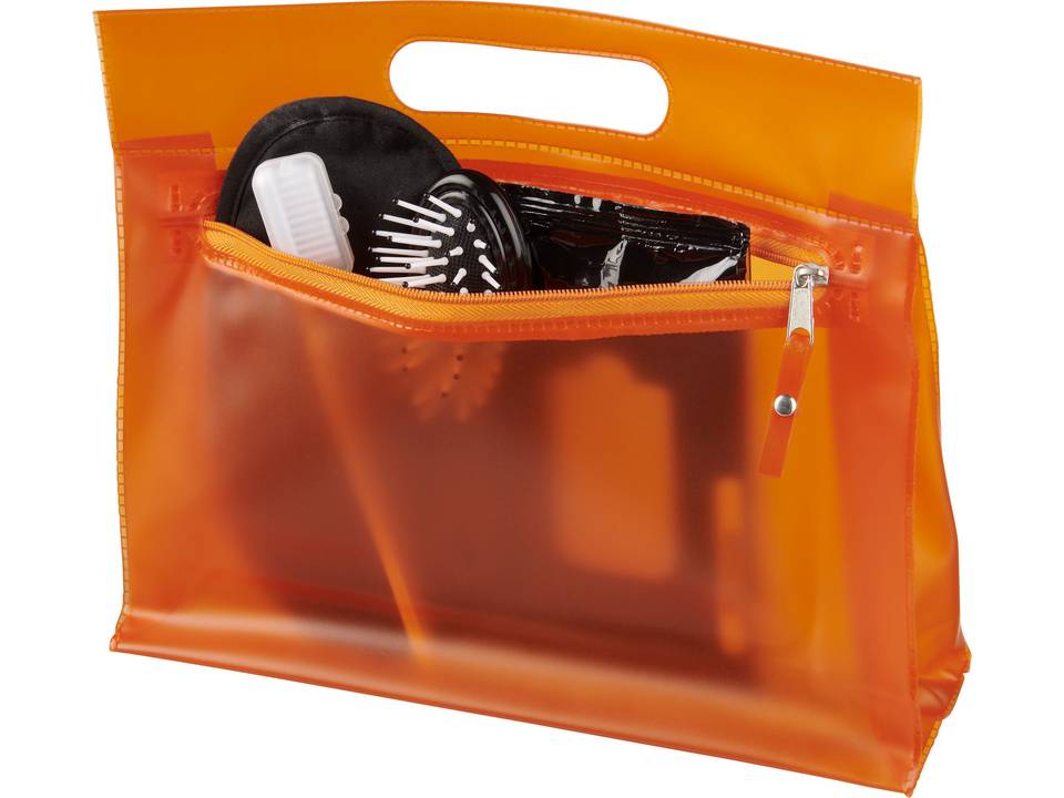 Trousse de toilette en PVC transparent Paulo 16