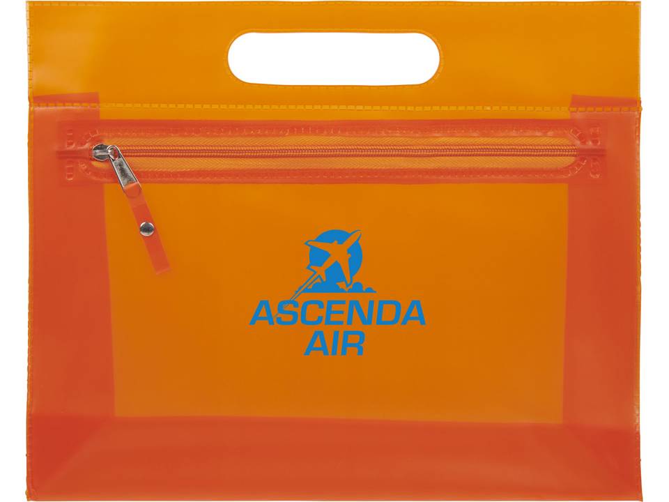 Trousse de toilette en PVC transparent Paulo 15