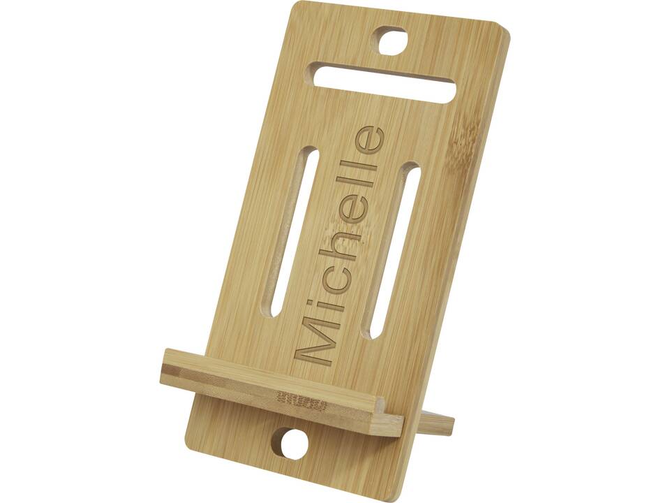 Support de téléphone portable Dipu en bambou 2