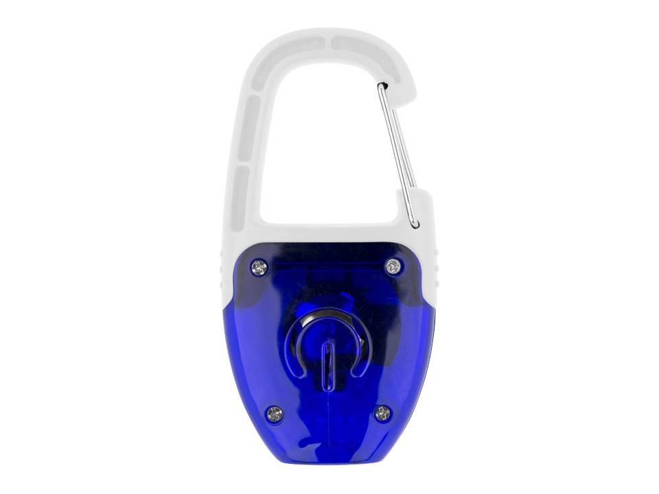 Porte clé Mousqueton réflecteur et lampe 17