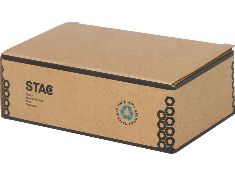 Jeu de tournevis Octo 8-en-1 RCS en plastique recyclé avec torche 2