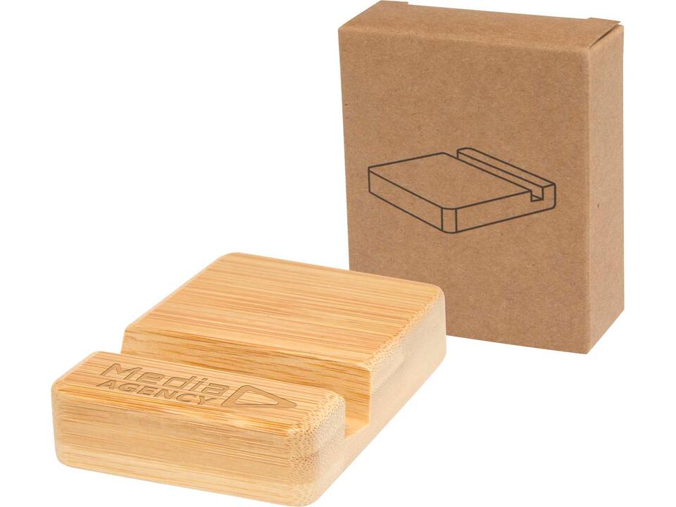 Support téléphone Ebla en bambou 1