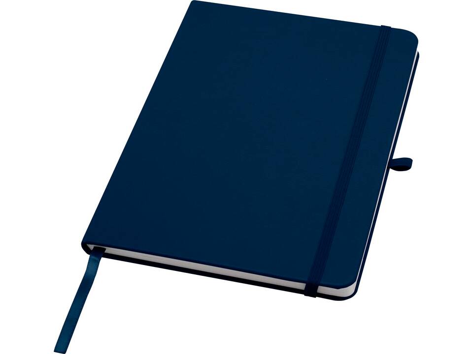 Carnet A5 Teak ligné recyclé à couverture rigide 25