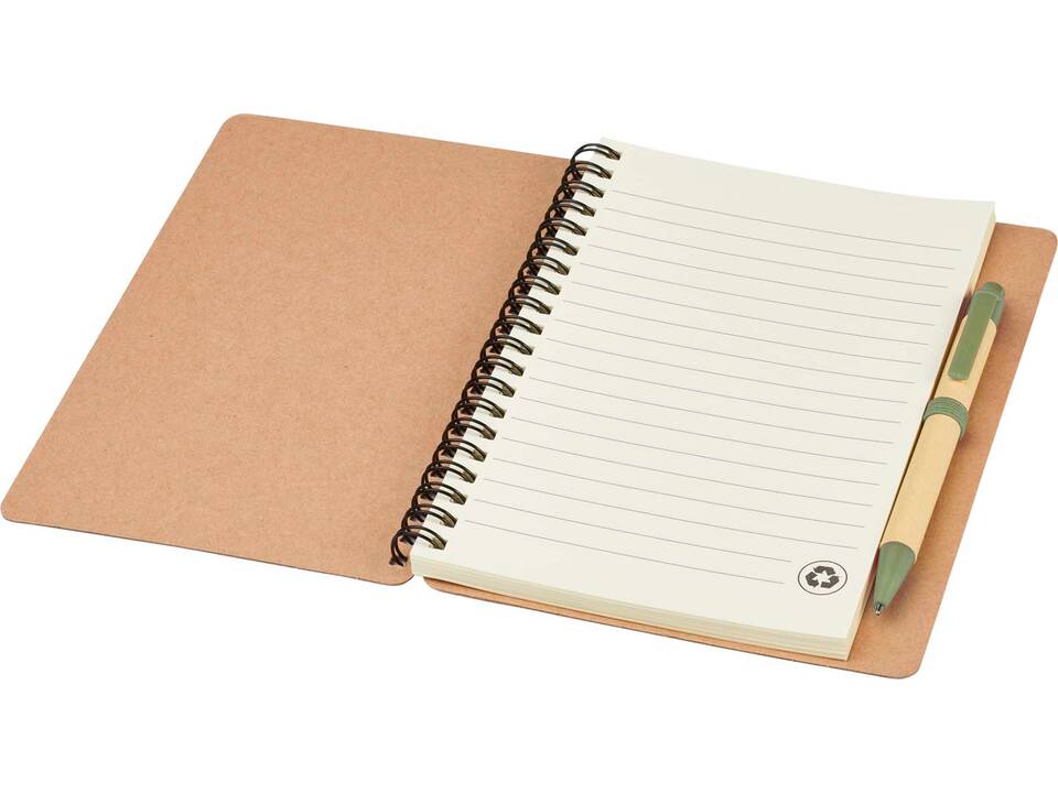 Bloc-notes recyclé avec stylo 7