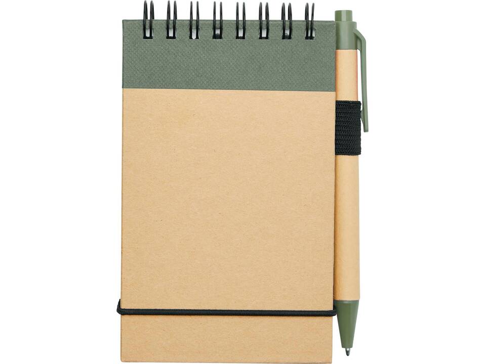 Bloc-notes recyclé avec stylo 5
