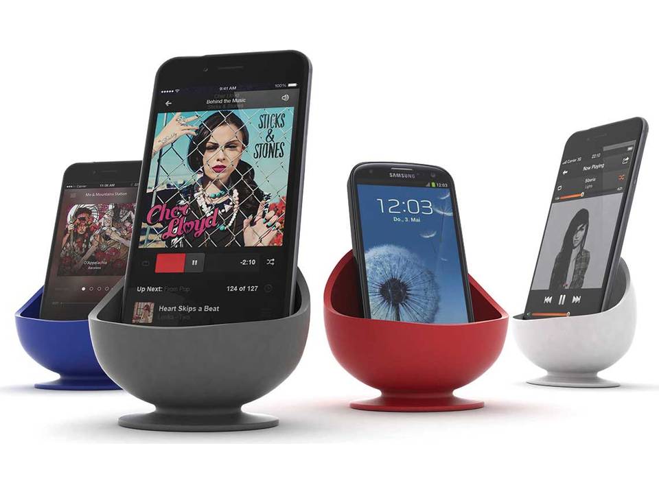 Support mobile avec amplificateur 9