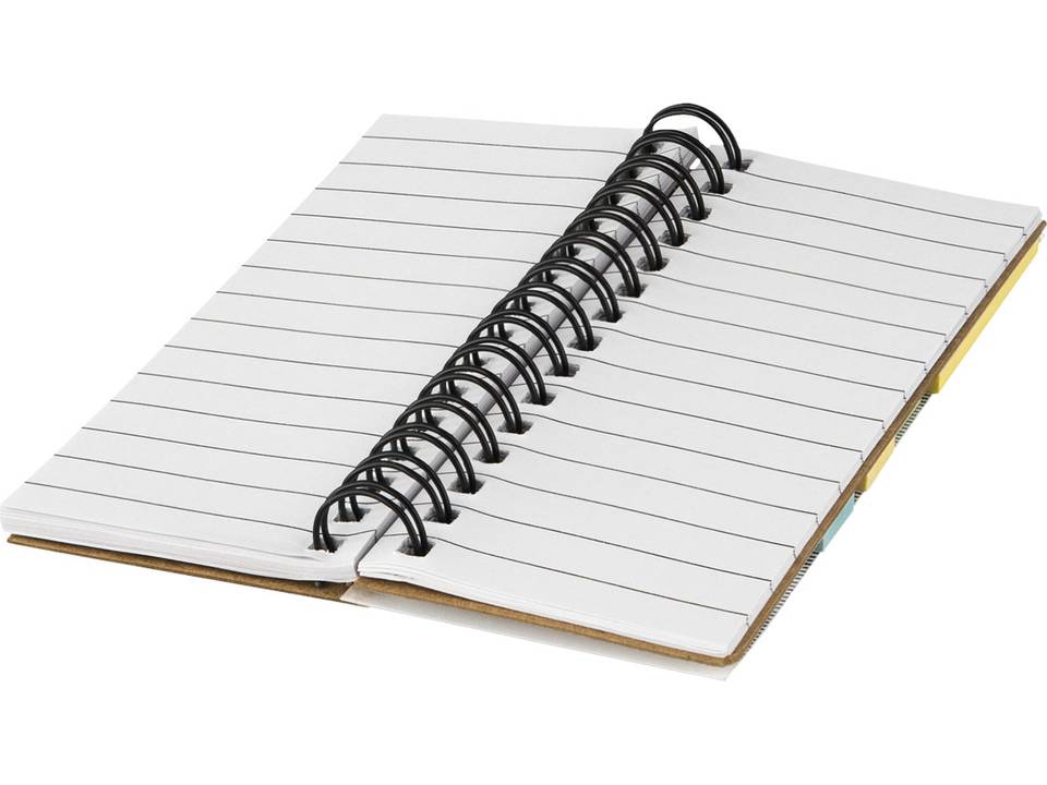 Bloc-notes avec mémos autocollants Spiral 2
