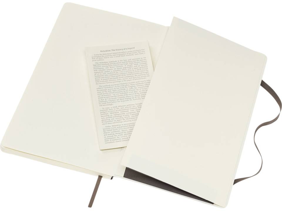 Carnet de notes grand format couverture souple 21
