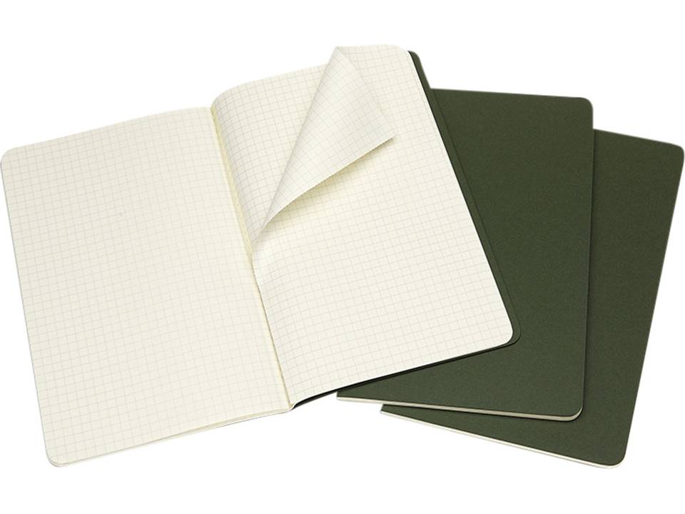 Journal Cahier L - quadrillé 18