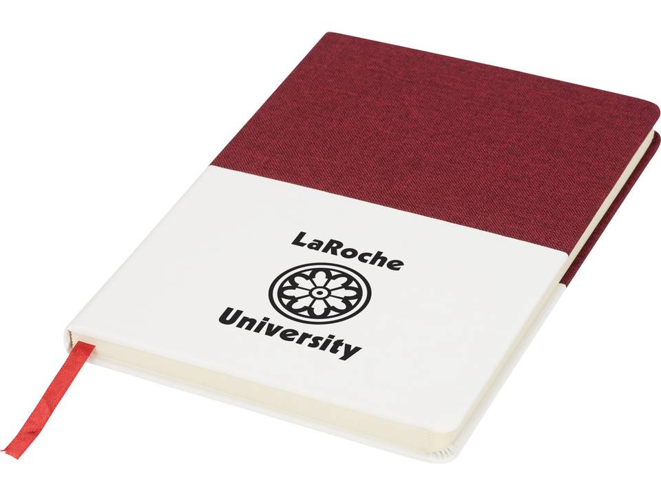 Carnet A5 en toile à deux tons 10
