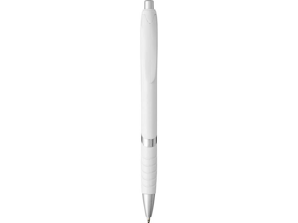 Stylo bille avec corps en bois blanc Turbo 14