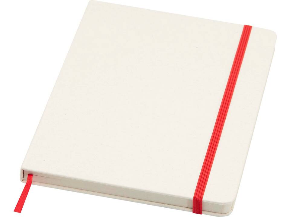 Carnet A5 recyclé Bass ligné à couverture rigide 6