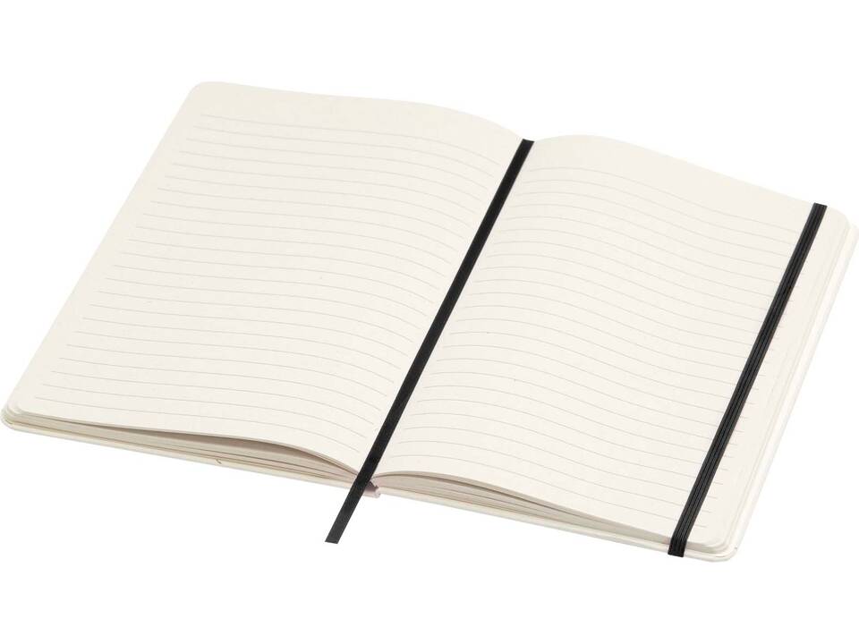 Carnet A5 recyclé Bass ligné à couverture rigide 22