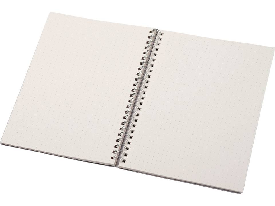 Bianco Carnet à spirales au format A5 5