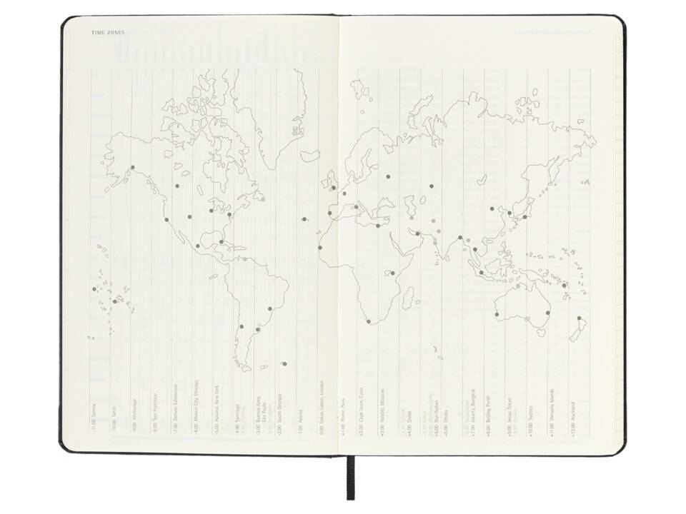 Agenda hebdomadaire 12M à couverture rigide 28