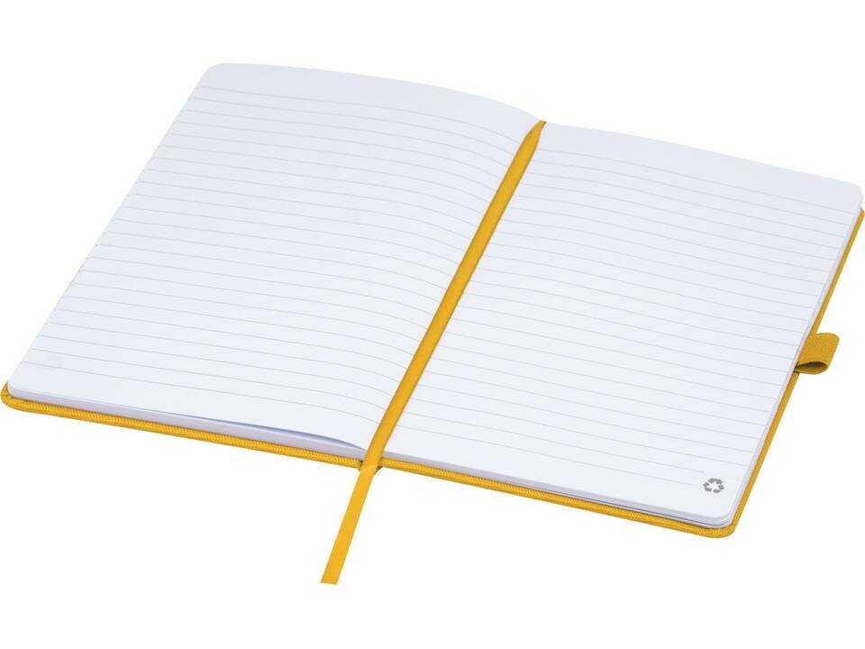 Carnet A5 Honua en papier recyclé avec couverture en PET recyclé 50