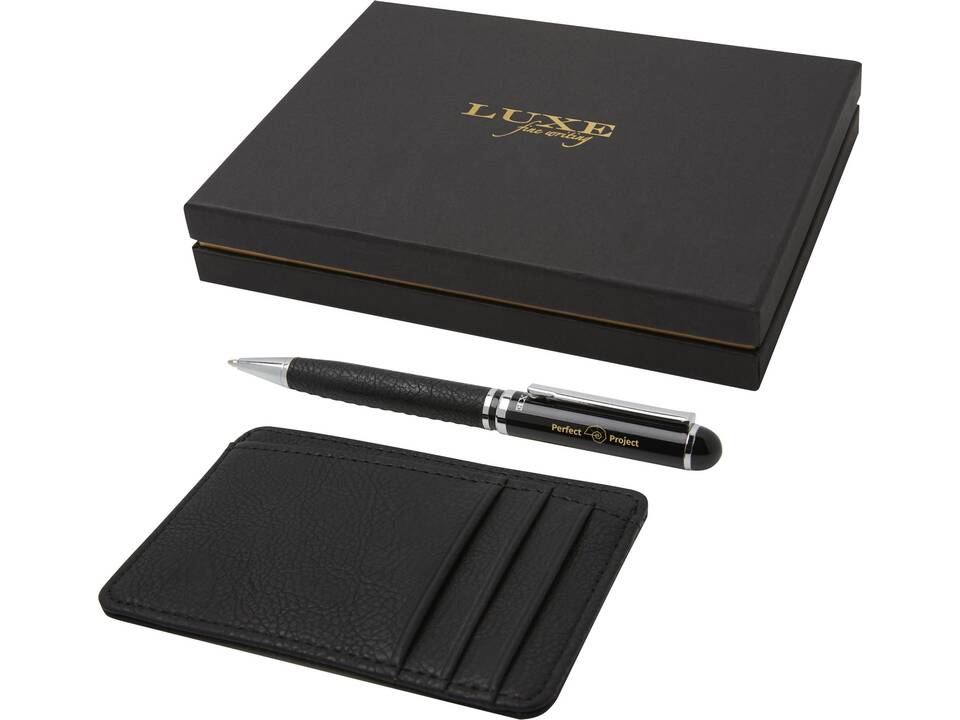 Coffret cadeau Encore avec stylo bille et portefeuille 1