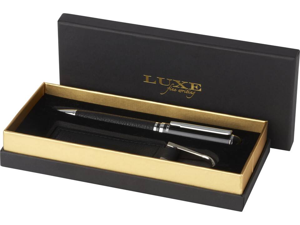 Coffret cadeau Verse avec stylo bille et porte-clés 8