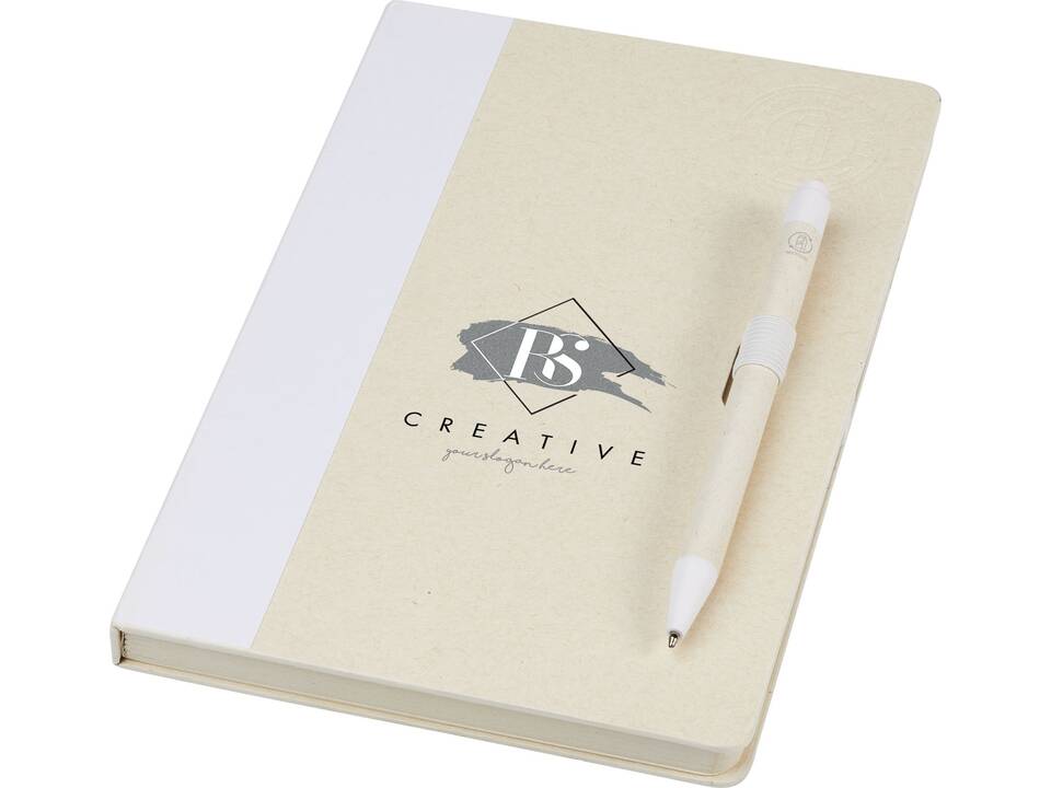 Ensemble carnet de notes format A5 et stylo bille Dairy Dream 2