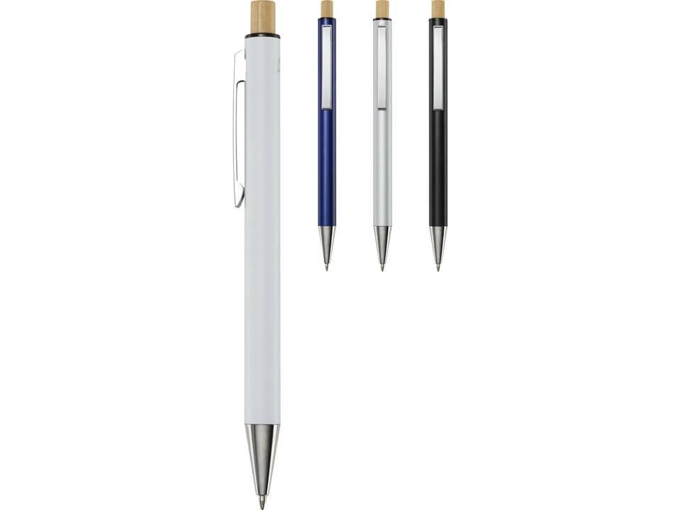 Stylo bille en aluminium recyclé Cyrus 13