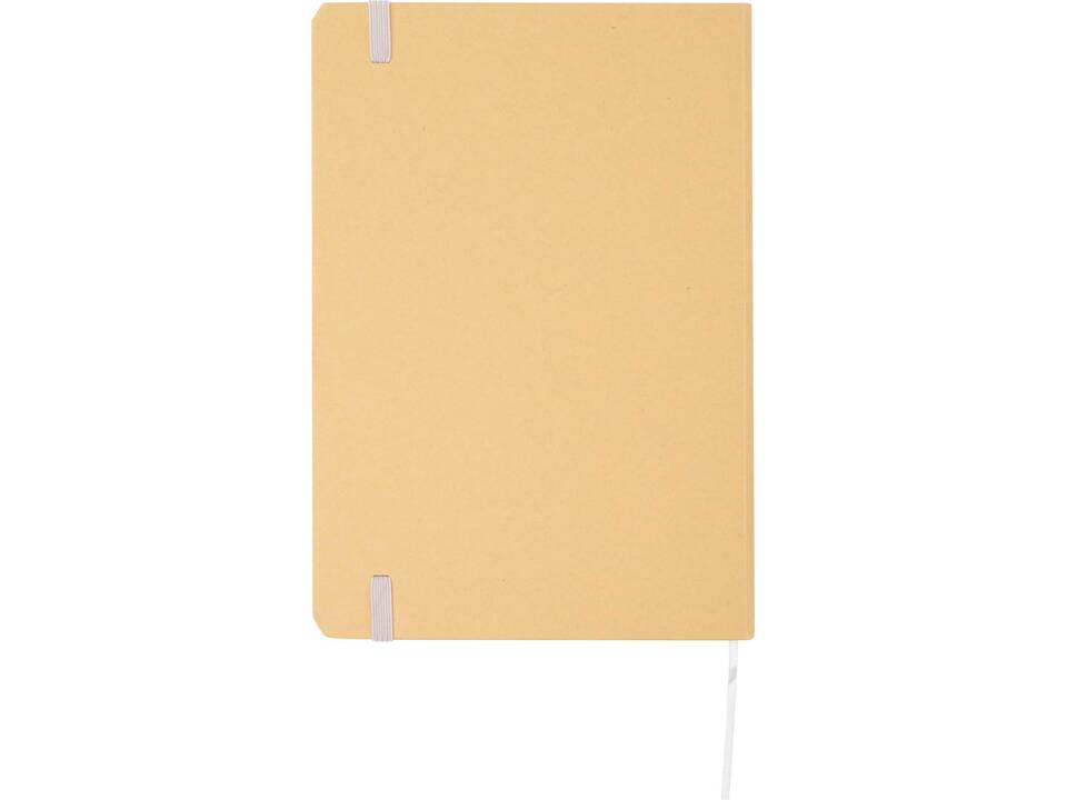 Carnet à couverture rigide A5 Nelida en carton recyclé 10