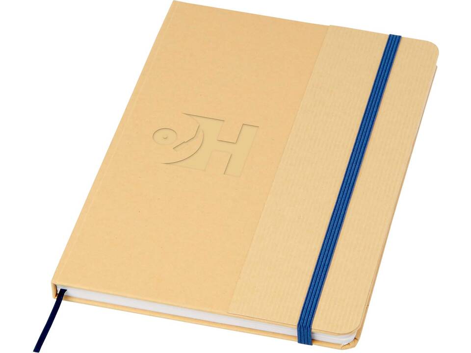 Carnet à couverture rigide A5 Nelida en carton recyclé 20