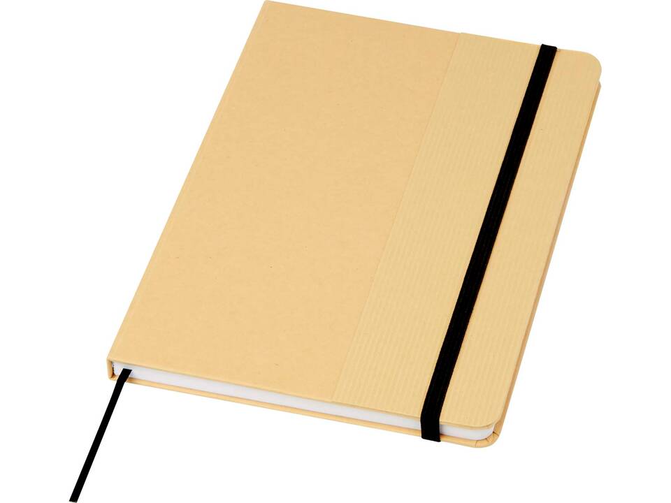 Carnet à couverture rigide A5 Nelida en carton recyclé 31