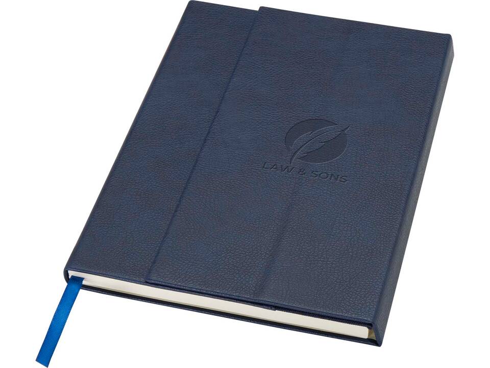 Carnet à couverture rigide en PU recyclé Alejandra A6 1