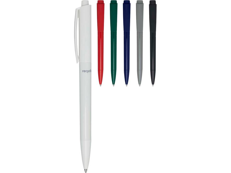 Stylo bille en plastique recyclé Martha 18