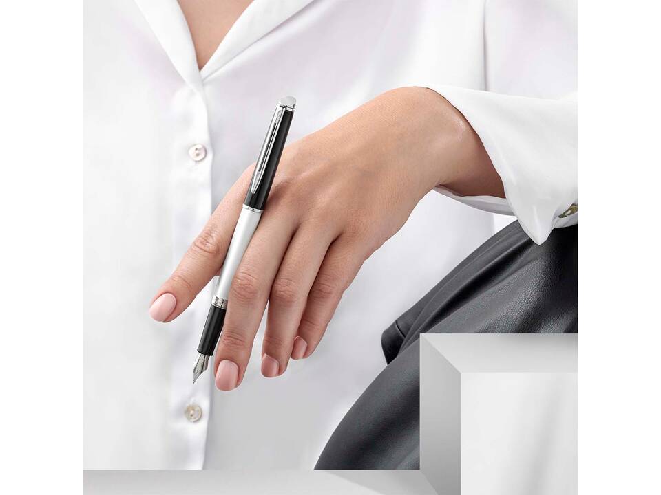 Stylo plume Waterman Hemisphere avec habillage palladium 4