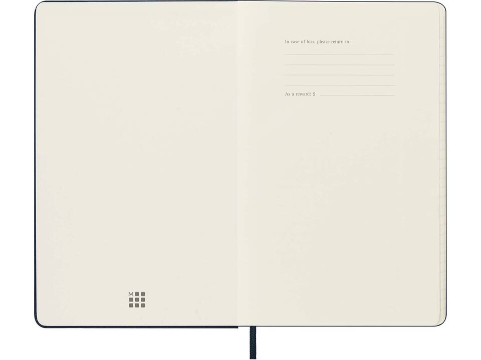 Agenda L vertical 12 mois Moleskine à couverture rigide 3