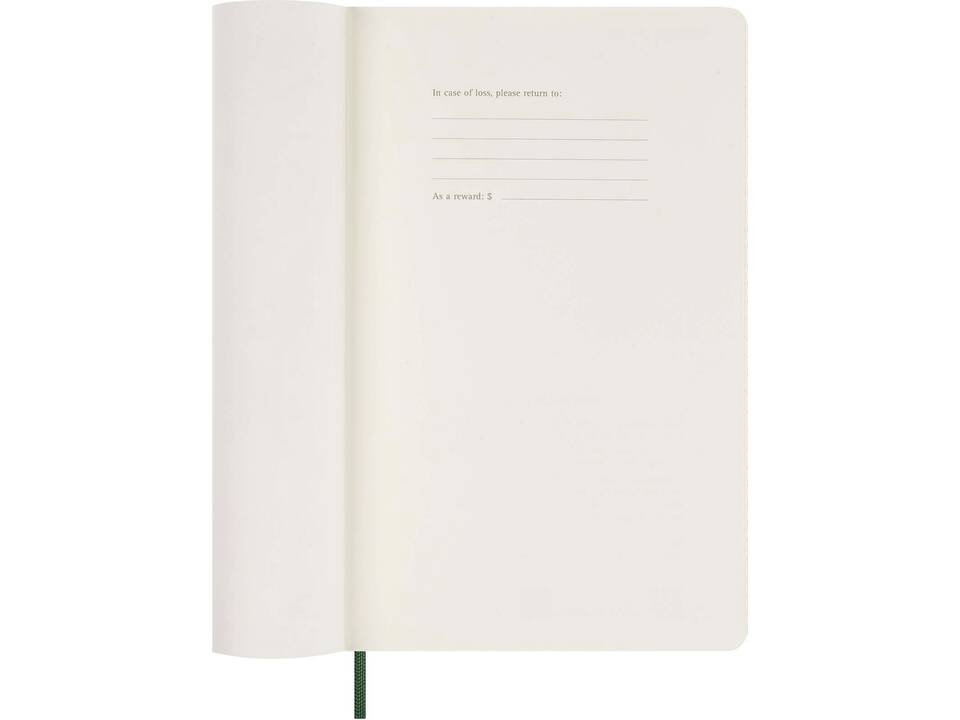 Agenda L 12 mois Moleskine à couverture souple 18