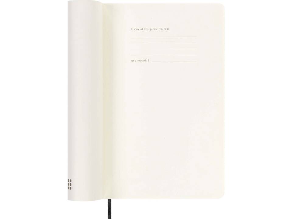 Agenda L 12 mois Moleskine à couverture souple 25