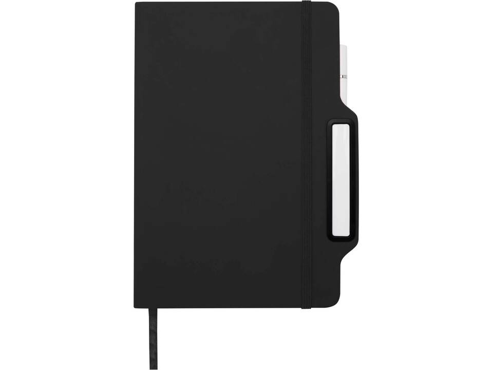 Carnet à couverture rigide Nexus A5 avec stylo et crayon (encre noire) 28