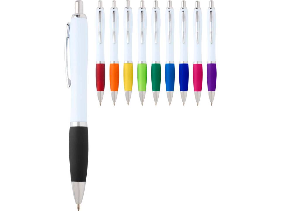 Stylo bille Nash en plastique recyclé (encre bleue) 48