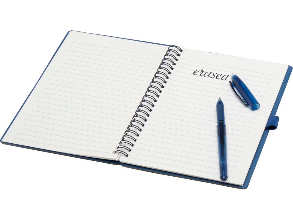 Carnet à couverture souple réutilisable et parure de stylos Slate (encre noire) 7