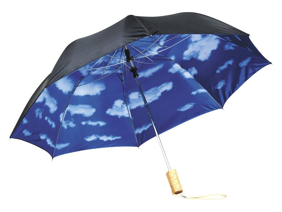 Parapluie automatique 2 sections 21'' Blue skies 1