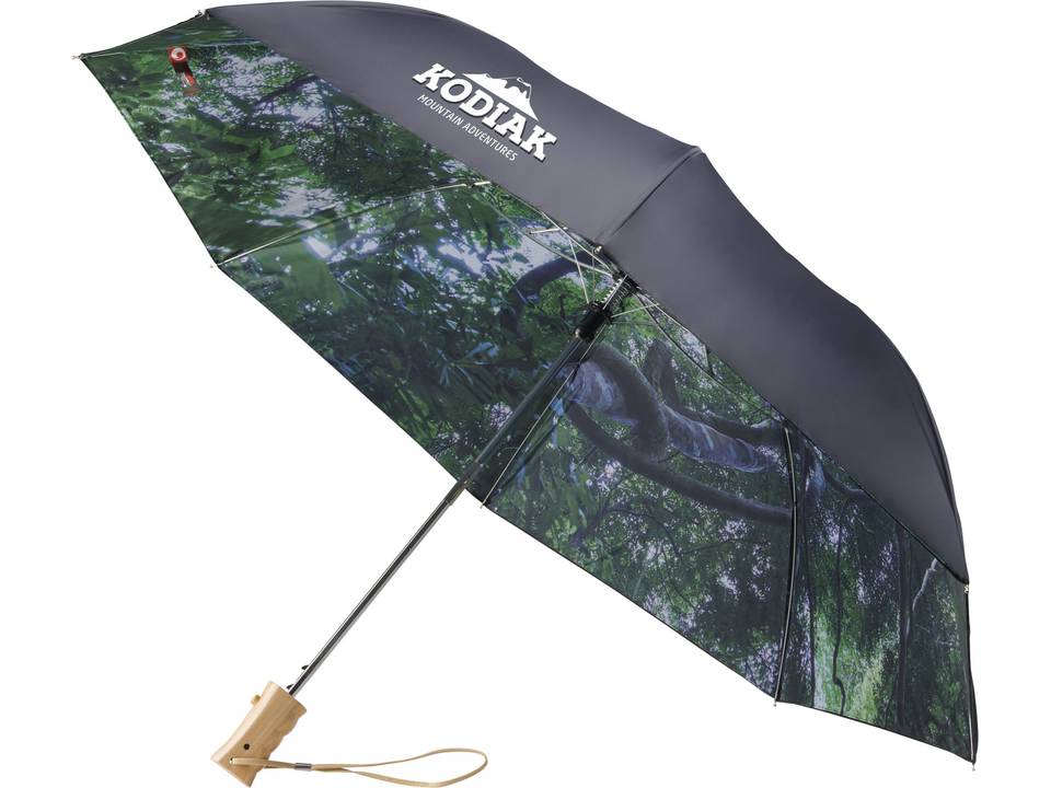 Parapluie ouverture automatique 21" 2 sections Forest skies 2