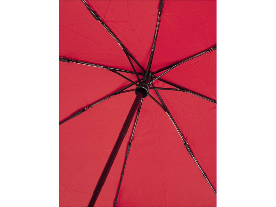 Parapluie en PET recyclé pliable 21" à ouverture/fermeture automatique Bo 32
