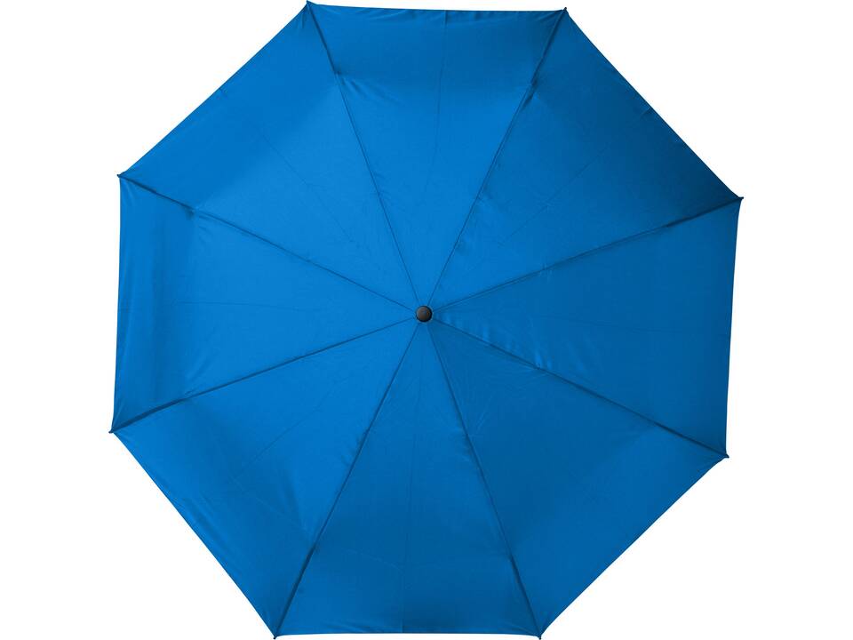 Parapluie en PET recyclé pliable 21" à ouverture/fermeture automatique Bo 15