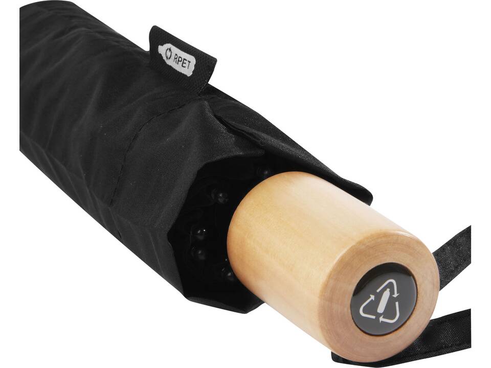 Parapluie 21" pliable windproof en PET recyclé Birgit 19