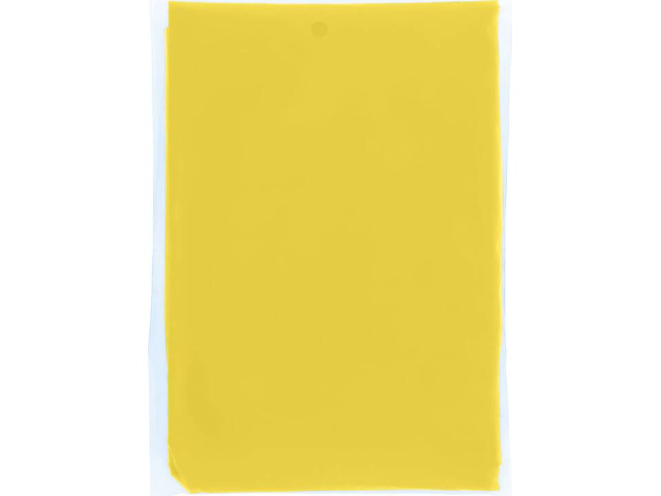 Poncho jetable pour la pluie Mayan recyclé certifié GRS avec pochette de rangement 8