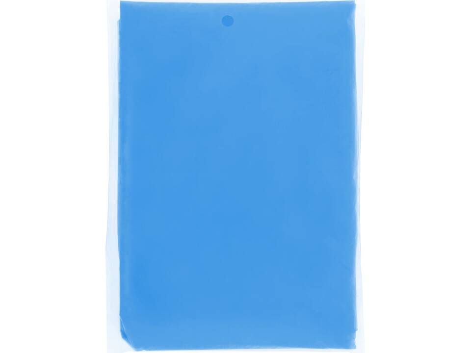 Poncho jetable pour la pluie Mayan recyclé certifié GRS avec pochette de rangement 18