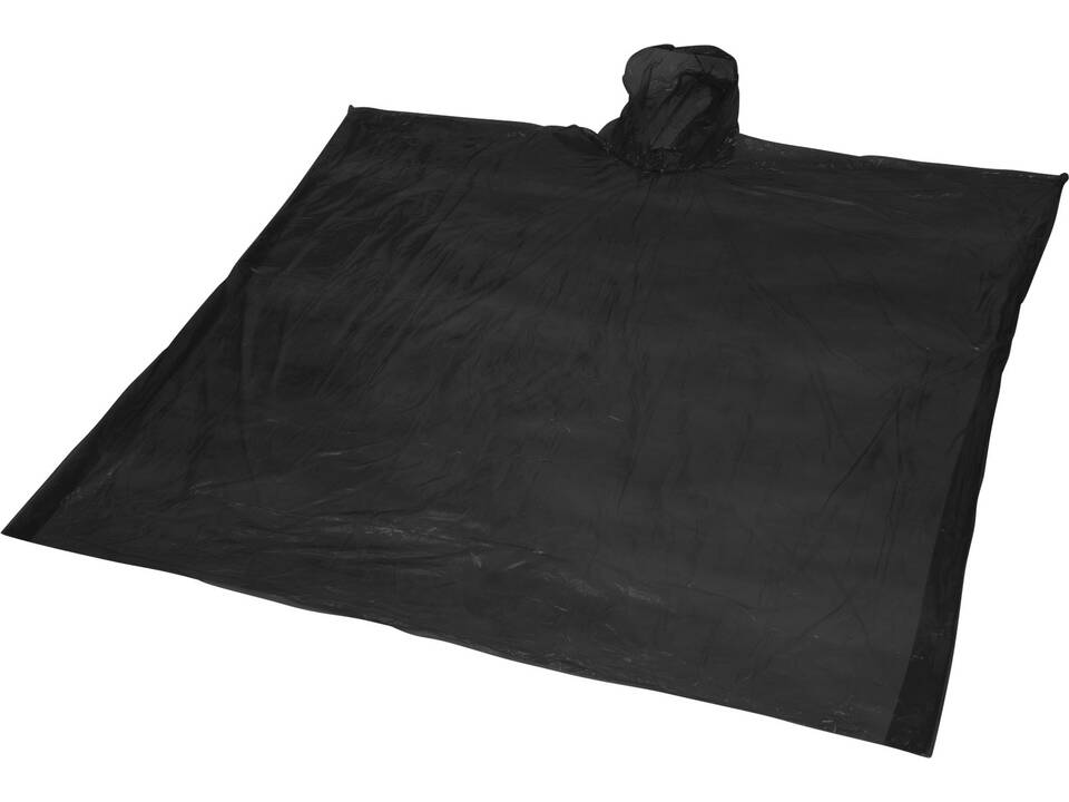 Poncho jetable pour la pluie Mayan recyclé certifié GRS avec pochette de rangement 25