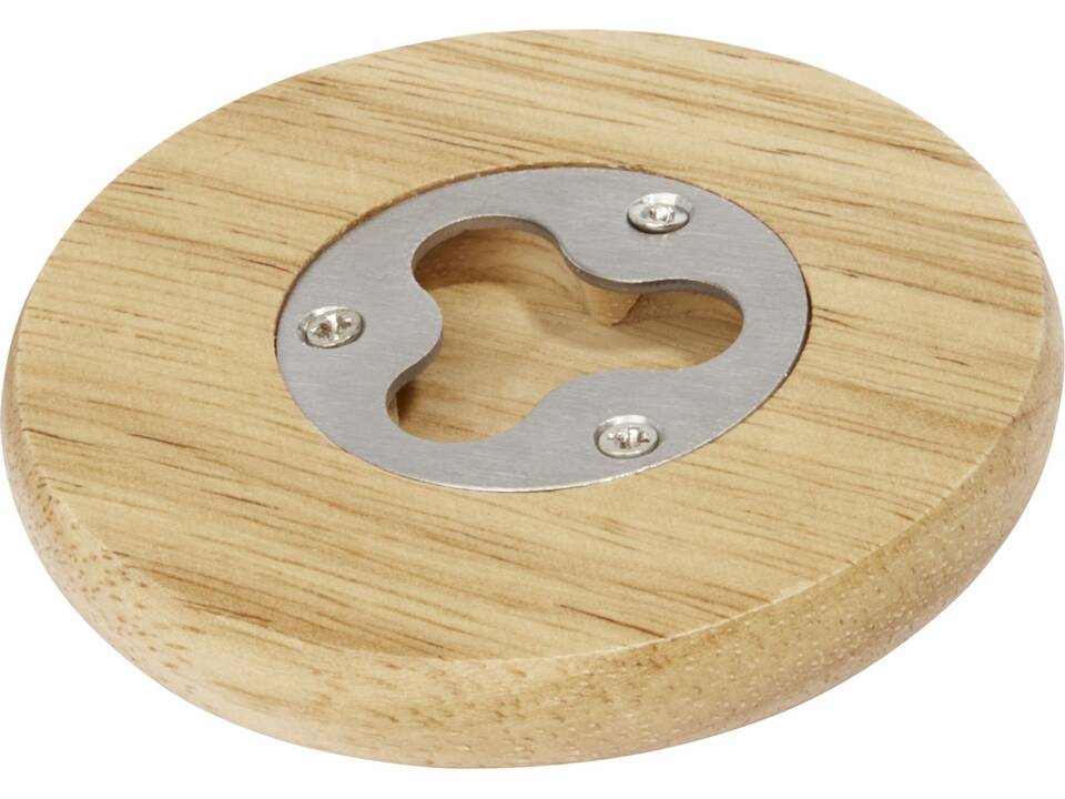 Sous-verre en bois avec ouvre-bouteille Scoll 2