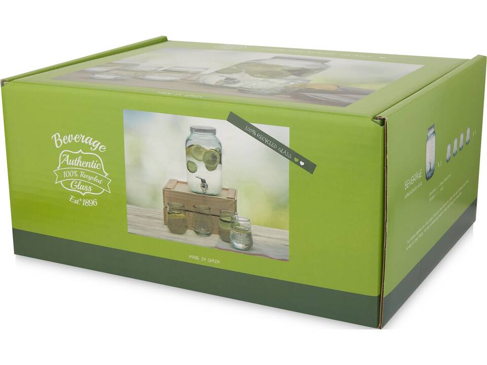 Ensemble Jardim de 5 pièces en verre recyclé 2