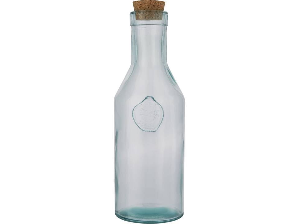 Carafe Fresqui en verre recyclé avec couvercle en liège 4