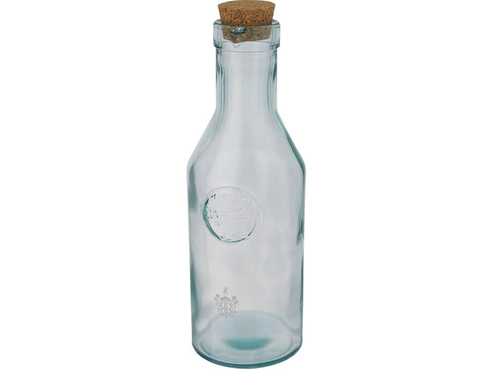 Carafe Fresqui en verre recyclé avec couvercle en liège 1