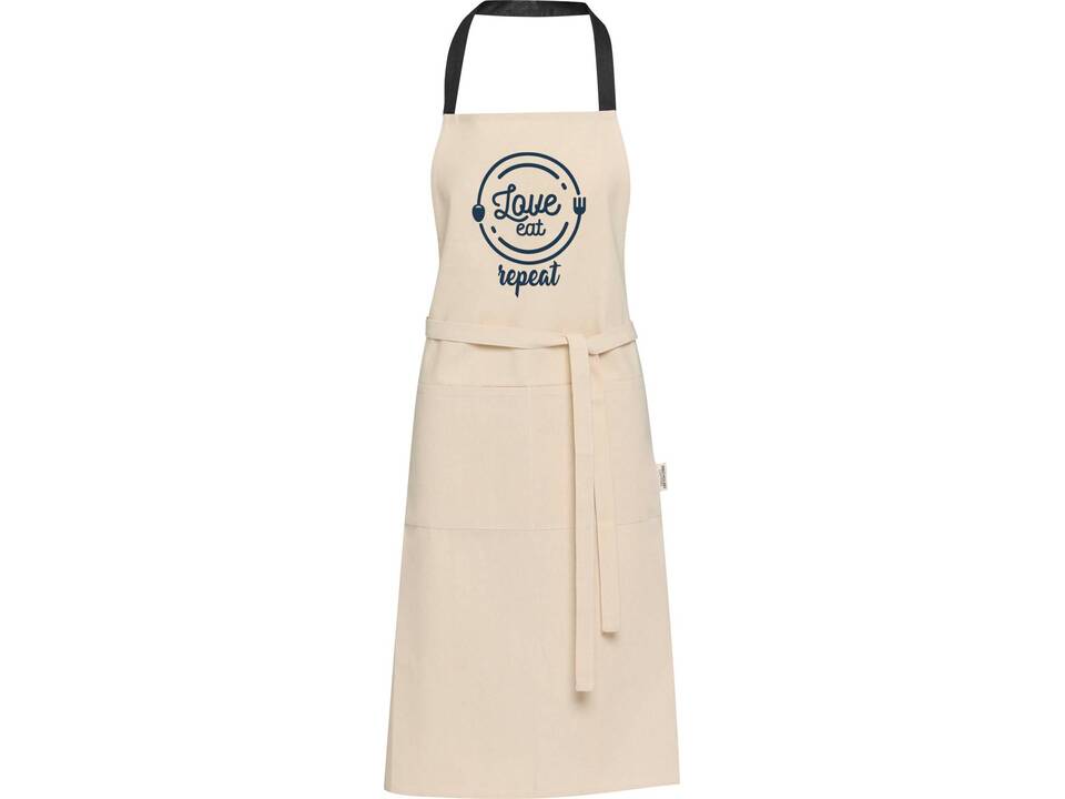 Tablier Nia en coton recyclé 200 g/m² 22